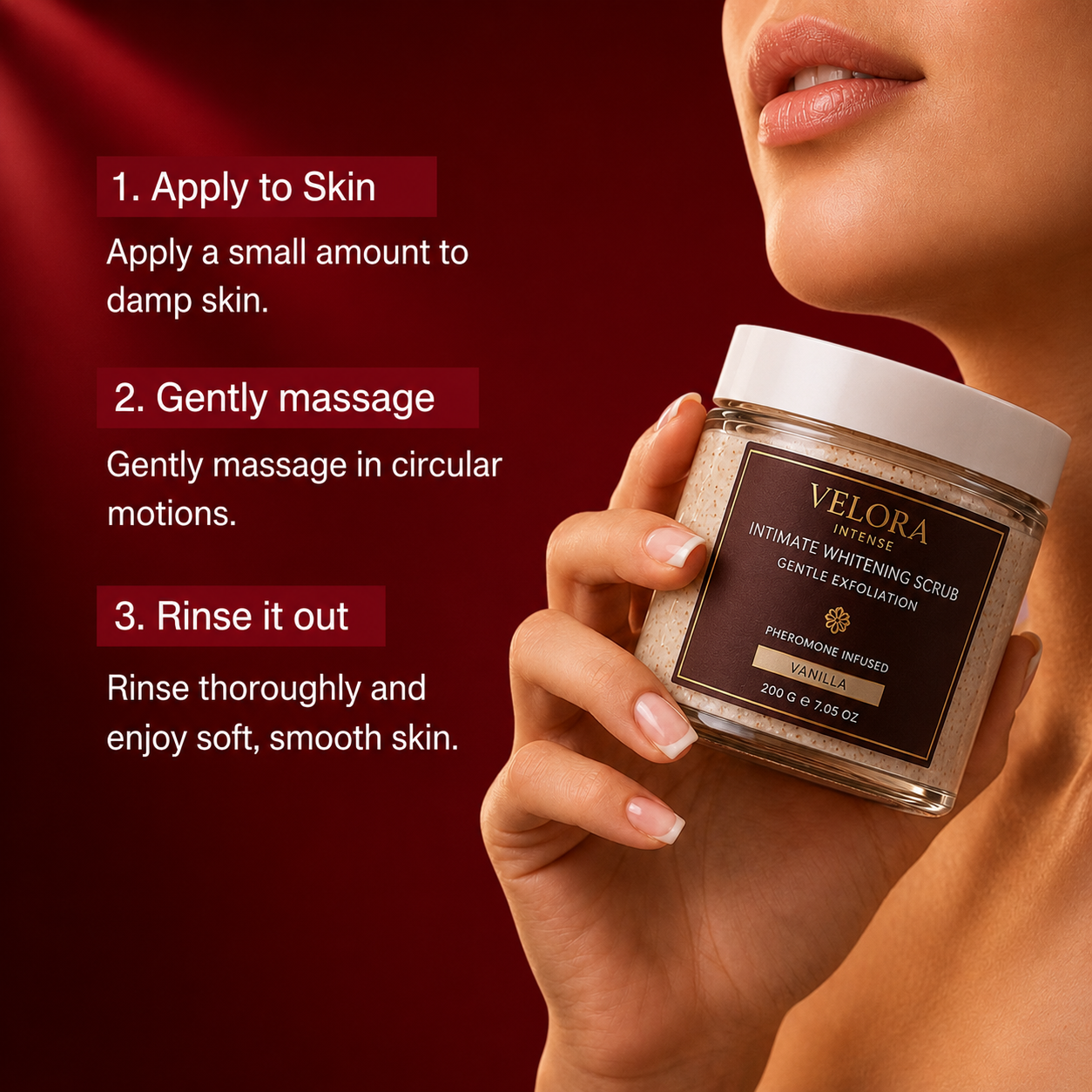 Whitening Vanilla Scrub