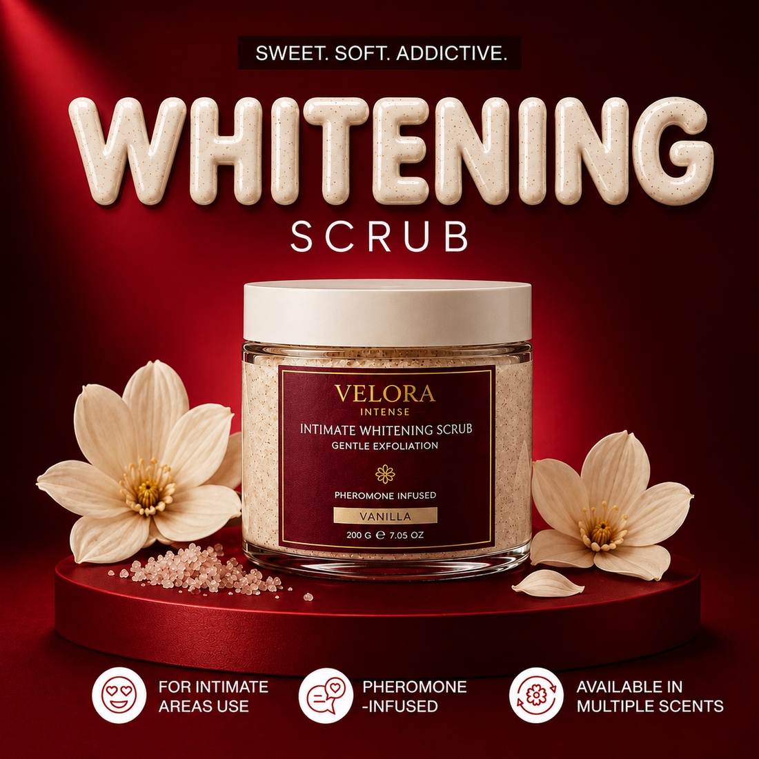 Whitening Vanilla Scrub
