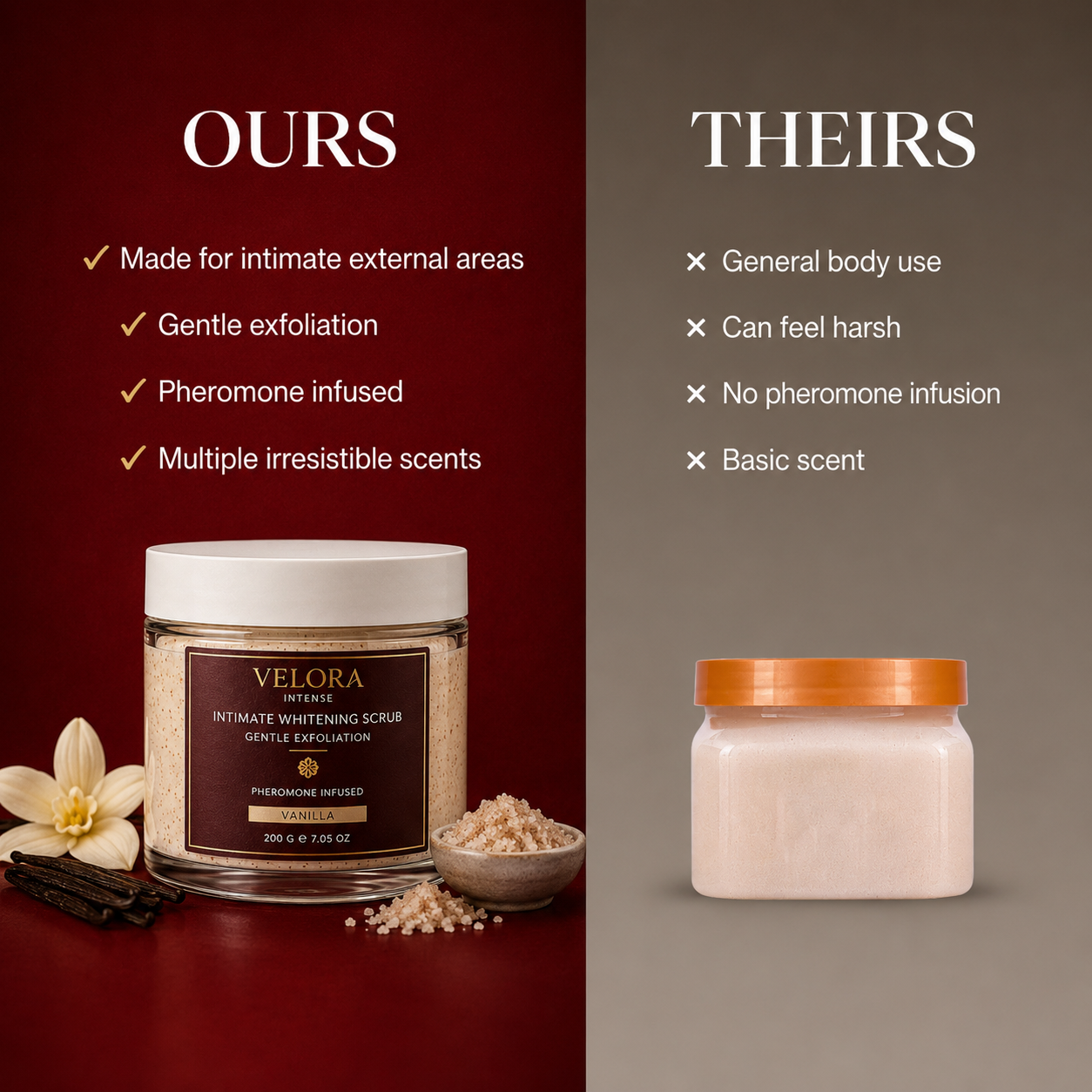Whitening Vanilla Scrub
