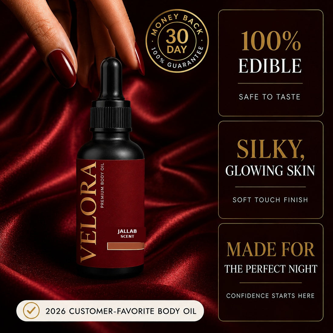 Jallab Edible Body Oil