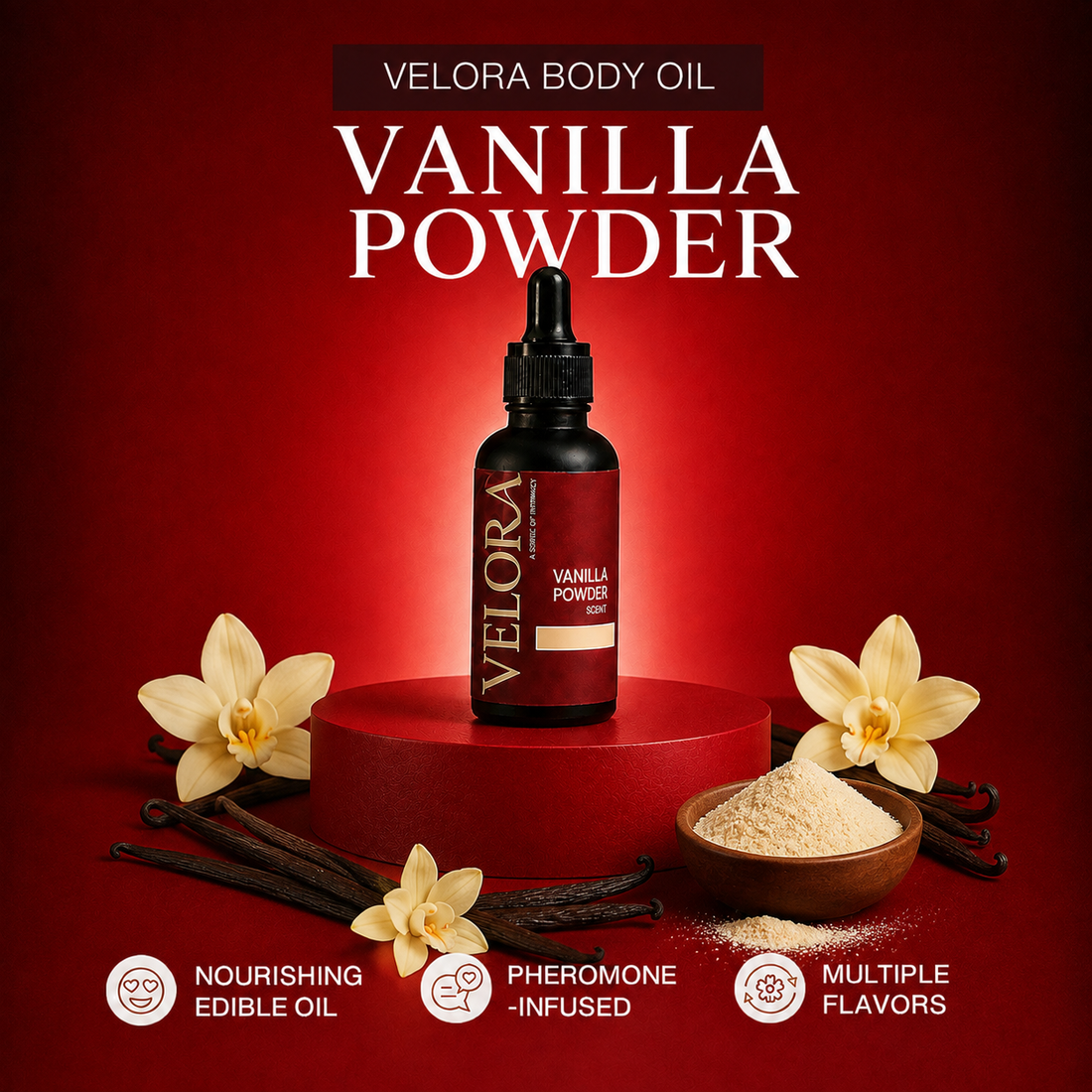 Vanilla Powder Edible Oil