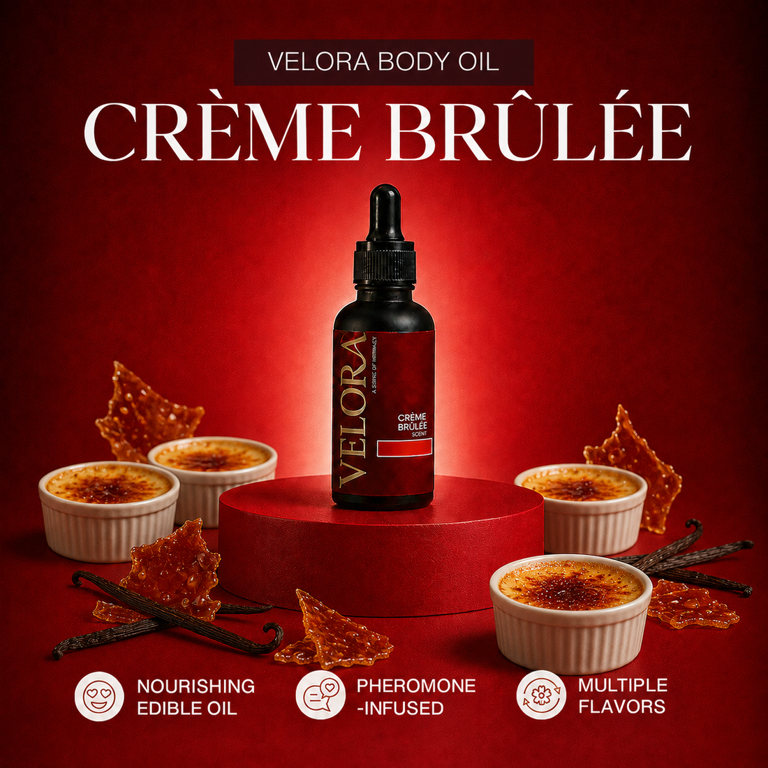 Creme Brulee Edible Oil