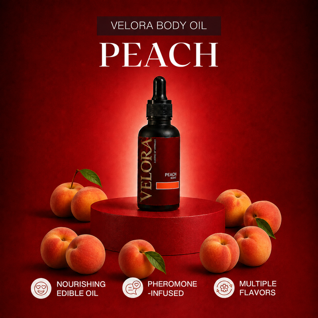 Peach Edible Oil