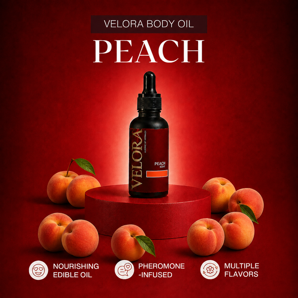 Peach Edible Oil